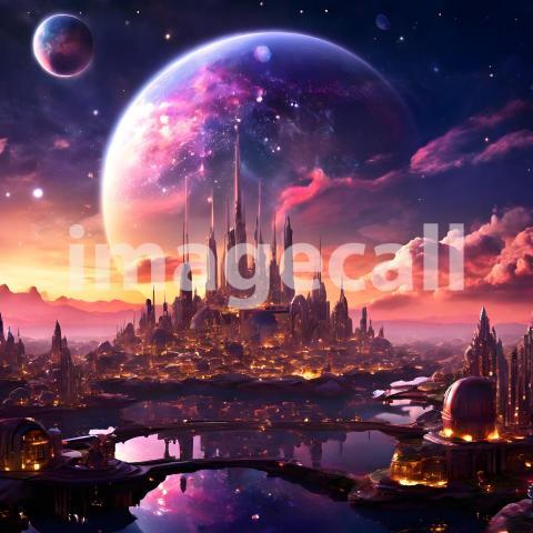 Fantasy and Sci Fi Alien Planets (10)