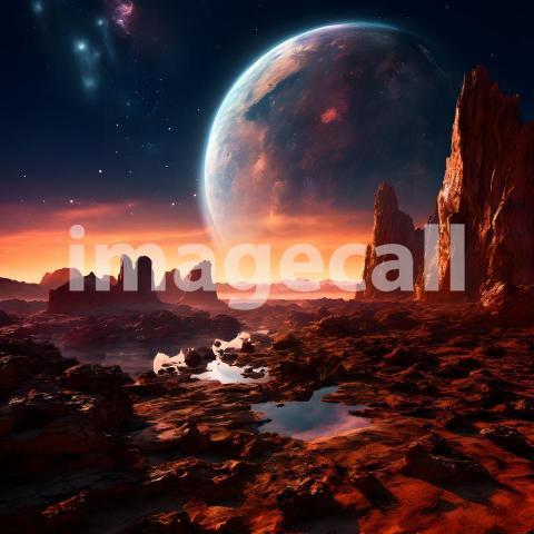 Fantasy and Sci Fi Alien Planets (12)