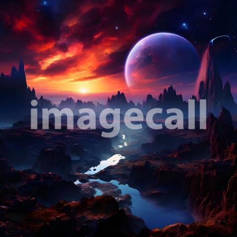 Fantasy and Sci Fi Alien Planets (16)