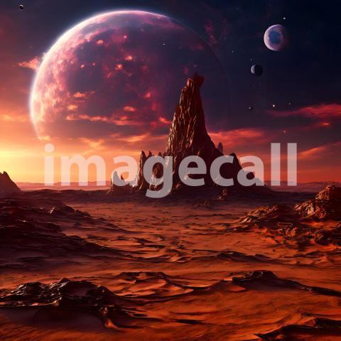 Fantasy and Sci Fi Alien Planets (18)