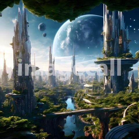 Fantasy and Sci Fi Alien Planets (20)