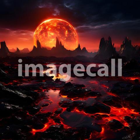 Fantasy and Sci Fi Alien Planets (27)