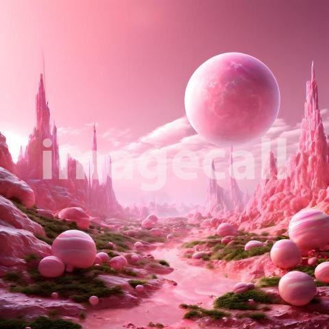 Fantasy and Sci Fi Alien Planets (29)