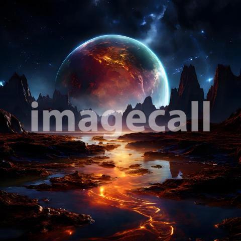 Fantasy and Sci Fi Alien Planets (32)