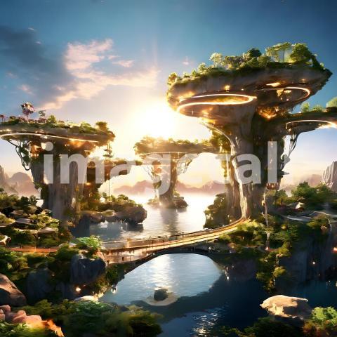 Fantasy and Sci Fi Alien Planets (33)