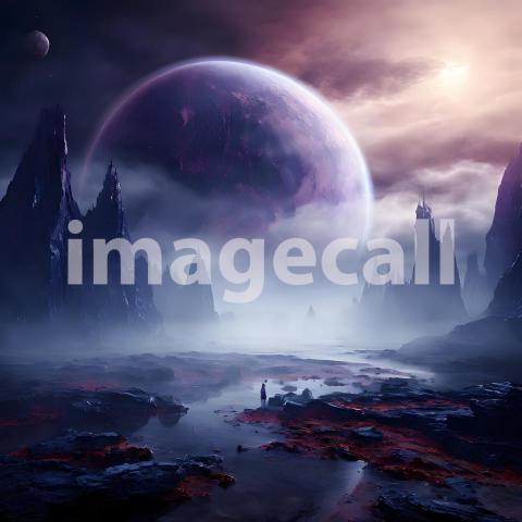 Fantasy and Sci Fi Alien Planets (37)