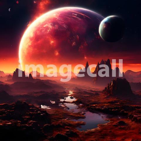 Fantasy and Sci Fi Alien Planets (36)