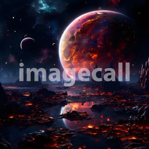 Fantasy and Sci Fi Alien Planets (44)