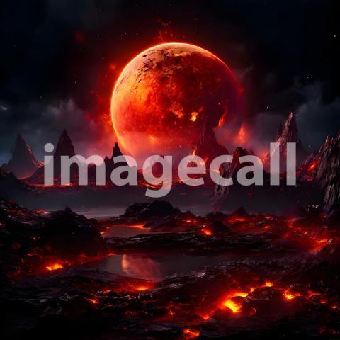 Fantasy and Sci Fi Alien Planets (51)