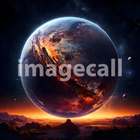 Fantasy and Sci Fi Alien Planets (54)