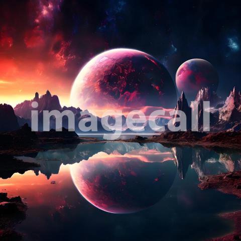 Fantasy and Sci Fi Alien Planets (56)