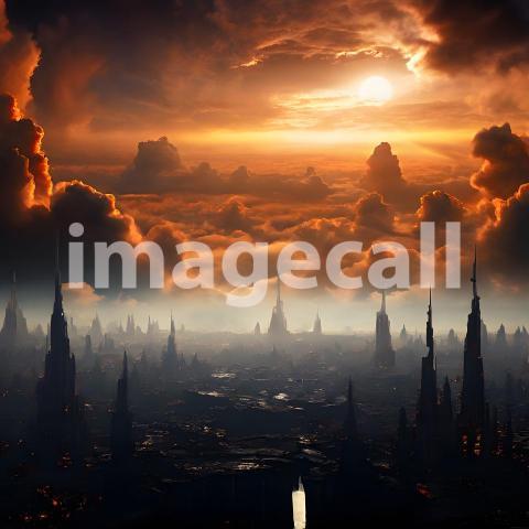 Fantasy and Sci Fi Alien Planets (62)