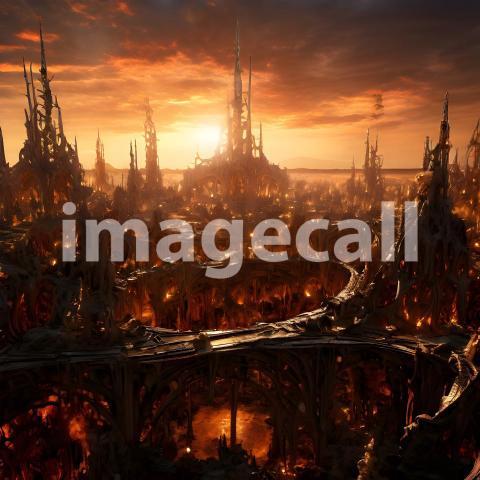 Fantasy and Sci Fi Alien Planets (71)