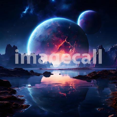 Fantasy and Sci Fi Alien Planets (73)