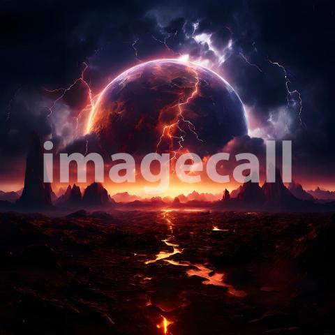 Fantasy and Sci Fi Alien Planets (77)