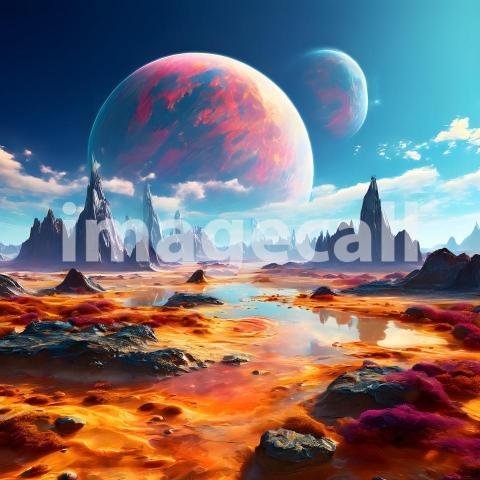 Fantasy and Sci Fi Alien Planets (76)