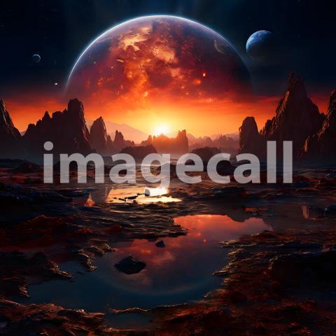 Fantasy and Sci Fi Alien Planets (79)