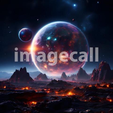 Fantasy and Sci Fi Alien Planets (83)