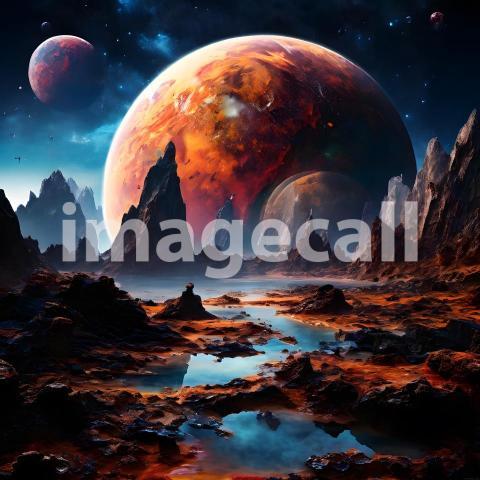 Fantasy and Sci Fi Alien Planets (88)