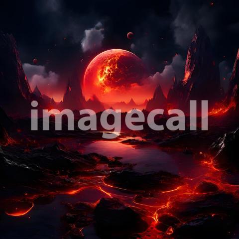 Fantasy and Sci Fi Alien Planets (107)