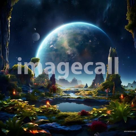 Fantasy and Sci Fi Alien Planets (772)