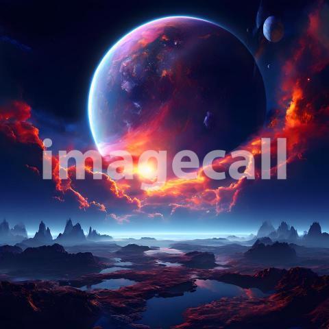 Fantasy and Sci Fi Alien Planets (986)