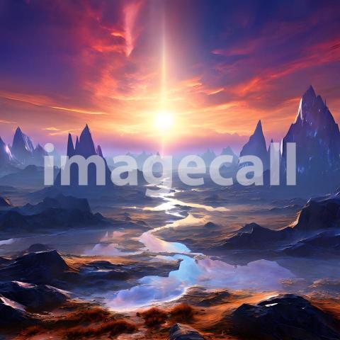 Fantasy and Sci Fi Alien Planets (1303)