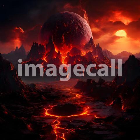 Fantasy and Sci Fi Alien Planets (1355)