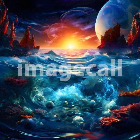 Fantasy and Sci Fi Alien Planets (1431)