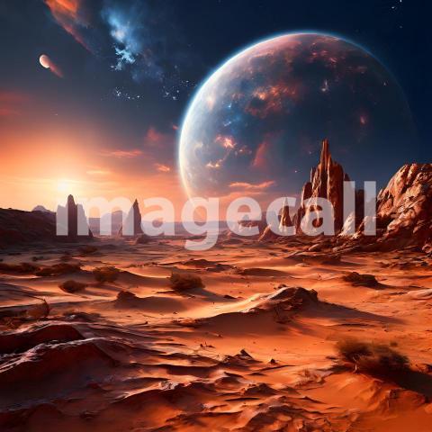 Fantasy and Sci Fi Alien Planets (1455)