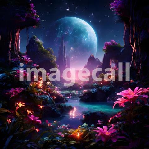 Fantasy and Sci Fi Alien Planets (1465)