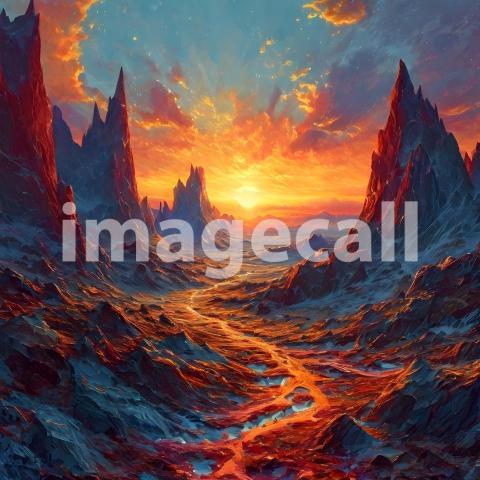 Fantasy and Sci Fi Alien Planets (1477)