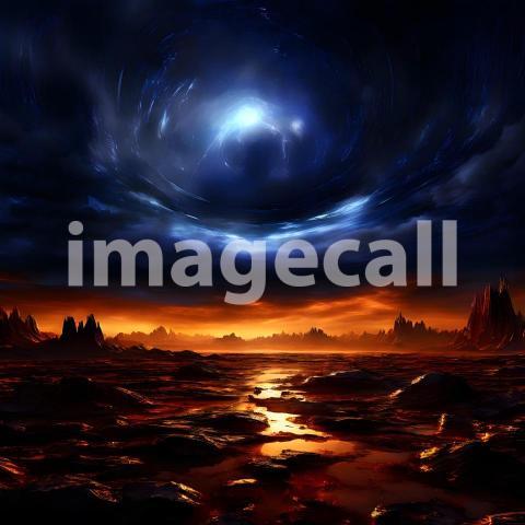 Fantasy and Sci Fi Alien Planets (1551)