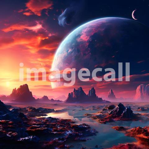 Fantasy and Sci Fi Alien Planets (1560)