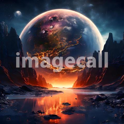 Fantasy and Sci Fi Alien Planets (1569)