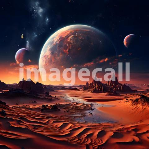 Fantasy and Sci Fi Alien Planets (1583)