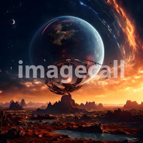 Fantasy and Sci Fi Alien Planets (1586)