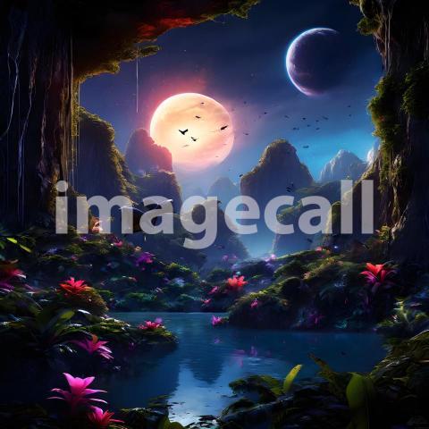 Fantasy and Sci Fi Alien Planets (1589)