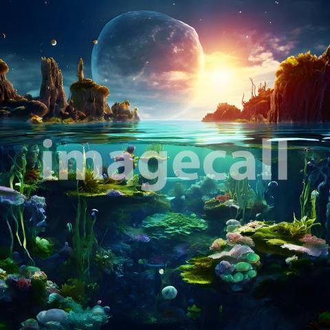 Fantasy and Sci Fi Alien Planets (1597)