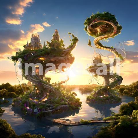 Fantasy and Sci Fi Alien Planets (1633)