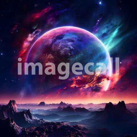 Fantasy and Sci Fi Alien Planets (1639)