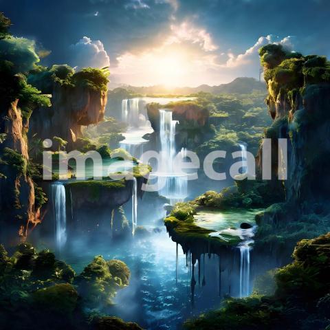 Fantasy and Sci Fi Alien Planets (1640)