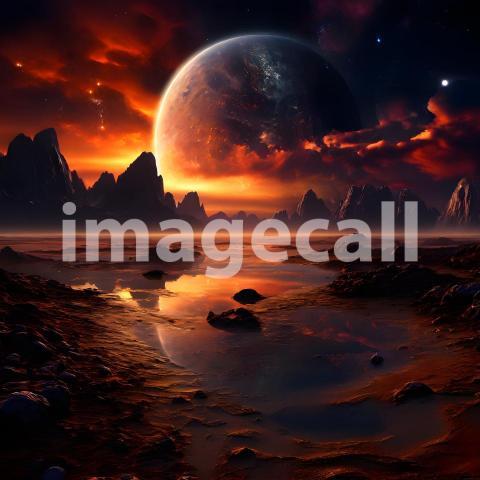 Fantasy and Sci Fi Alien Planets (1655)