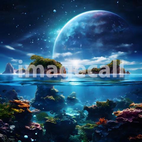 Fantasy and Sci Fi Alien Planets (1657)