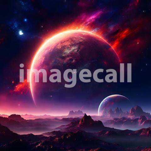 Fantasy and Sci Fi Alien Planets (1673)