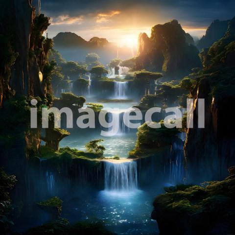 Fantasy and Sci Fi Alien Planets (1672)