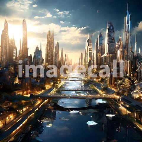 Fantasy and Sci Fi Alien Planets (1675)