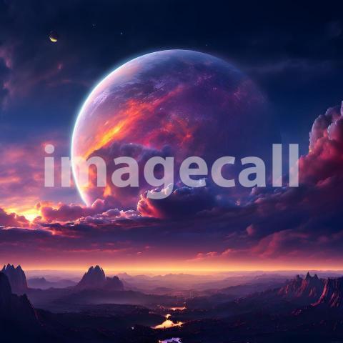 Fantasy and Sci Fi Alien Planets (1688)