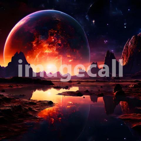 Fantasy and Sci Fi Alien Planets (1685)