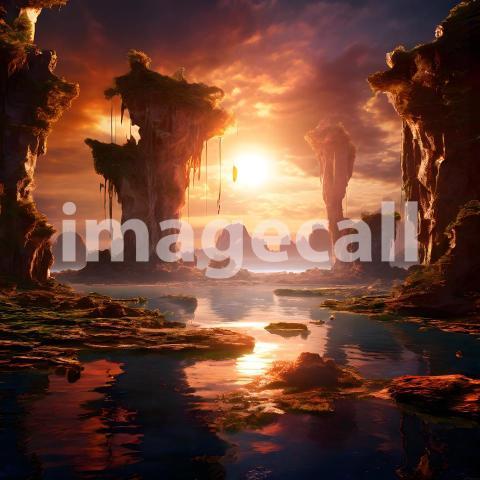 Fantasy and Sci Fi Alien Planets (1684)